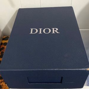 Black iridescent trainers